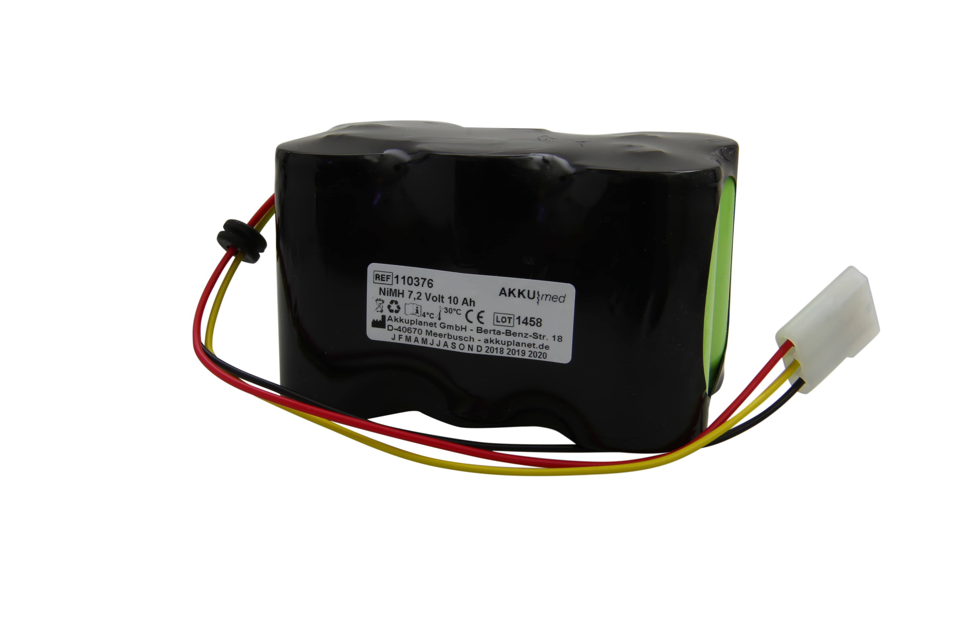 Batterie NiMH pour Bio-Medical Devices Crossvent 3+, 4+ - PRT4467